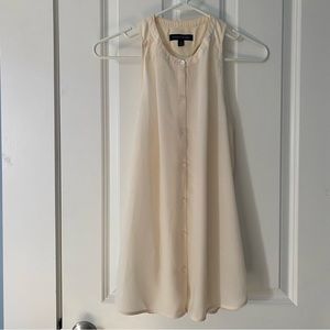 Banana Republic ivory sleeveless camisole tank, Womens XS